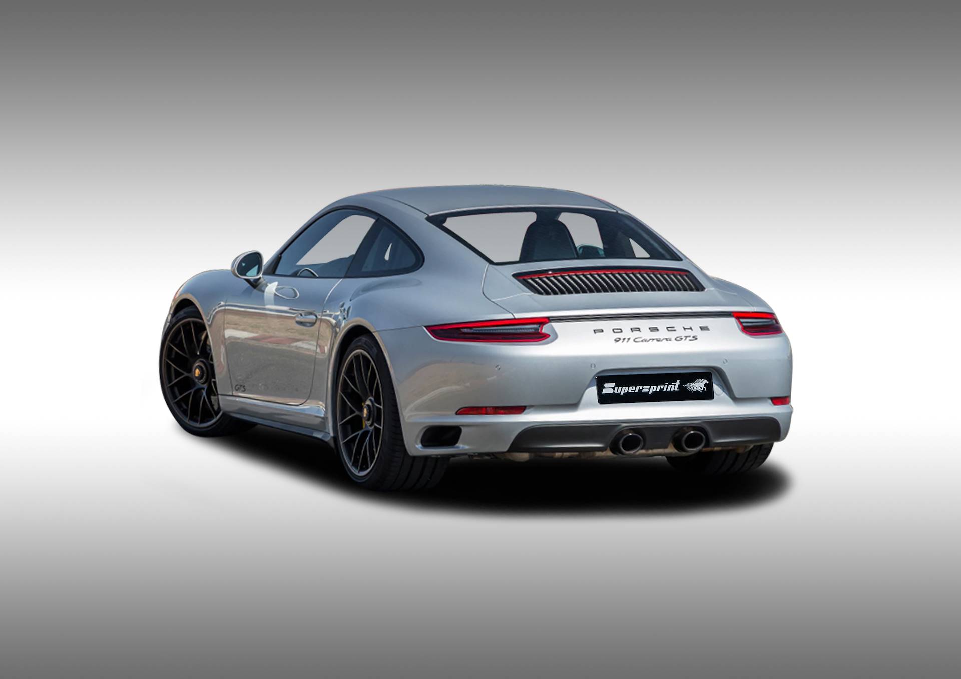 Supersprint Auspuff für PORSCHE 991 Carrera GTS / 4 GTS 3.0i Turbo (450 PS - Modelle mit GPF) 2018 -> (Std. Mid-Exhaust)