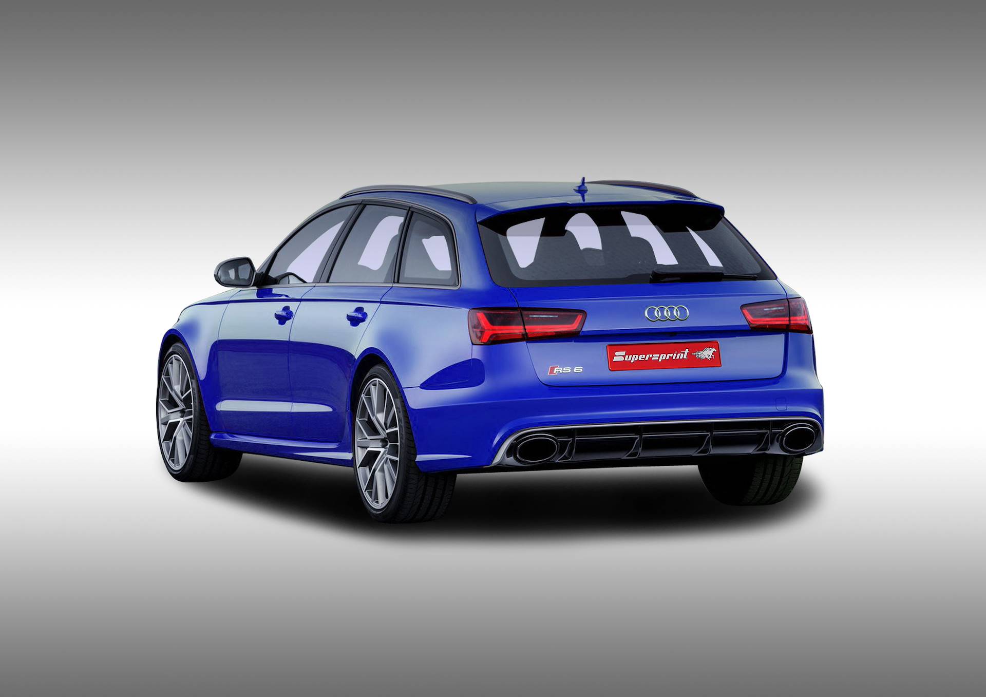 Escape deportivo Supersprint para AUDI RS6 C7 4G Performance Facelift (Sedan + Avant) 4.0 TFSi (605 CV) 2015 -> 2018 (con válvula)