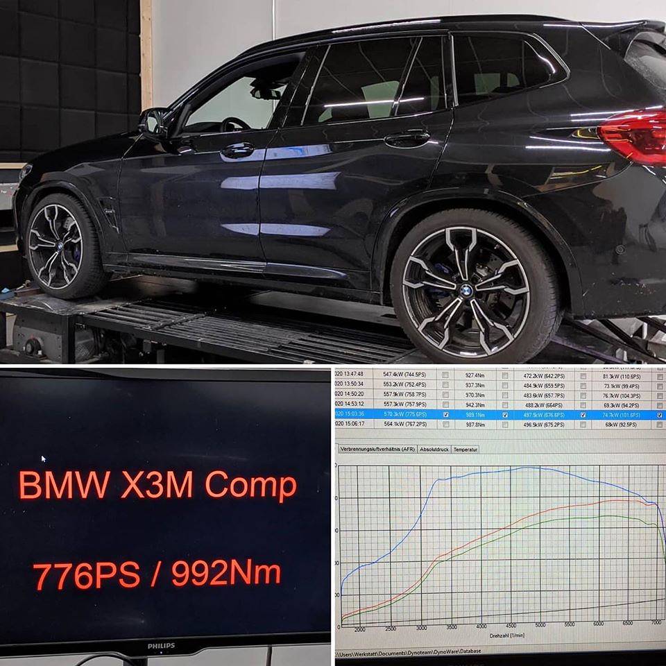 Supersprint Auspuff für BMW F97 X3 M Competition (S58 - 510 PS - Modelle mit OPF) 2020 -> (mit Klappe)