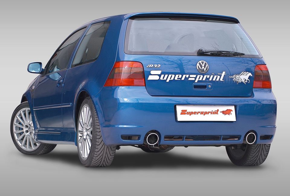 Supersprint Auspuff für VW GOLF IV R32