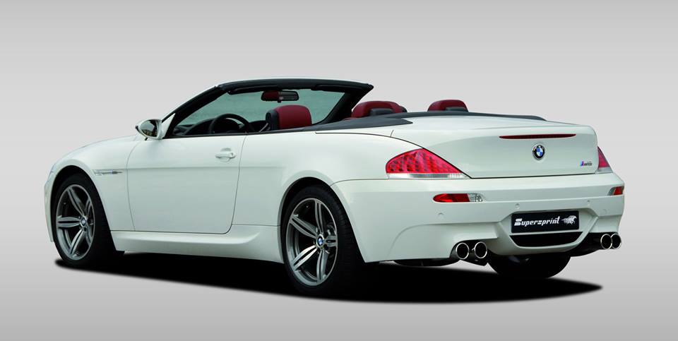 Supersprint Auspuff für BMW E64 Cabrio M6 5.0i V10 ' 05 ->