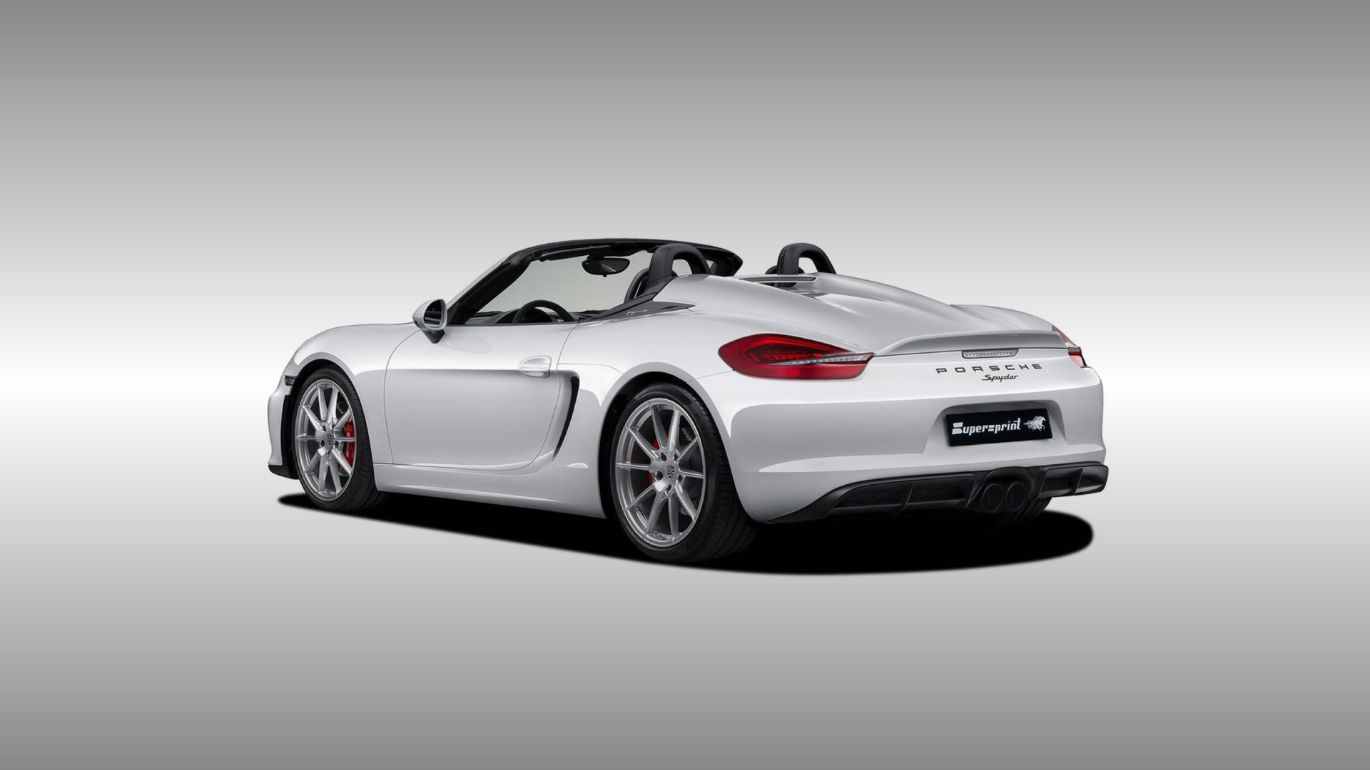 Supersprint Auspuff für PORSCHE 981 BOXSTER Spyder 3.8i (375 PS) 2015 -> 2016