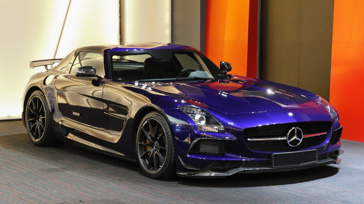 Supersprint Auspuff für MERCEDES C197 SLS AMG Black Series 6.3i V8 (631 PS) 2013 -> 2015