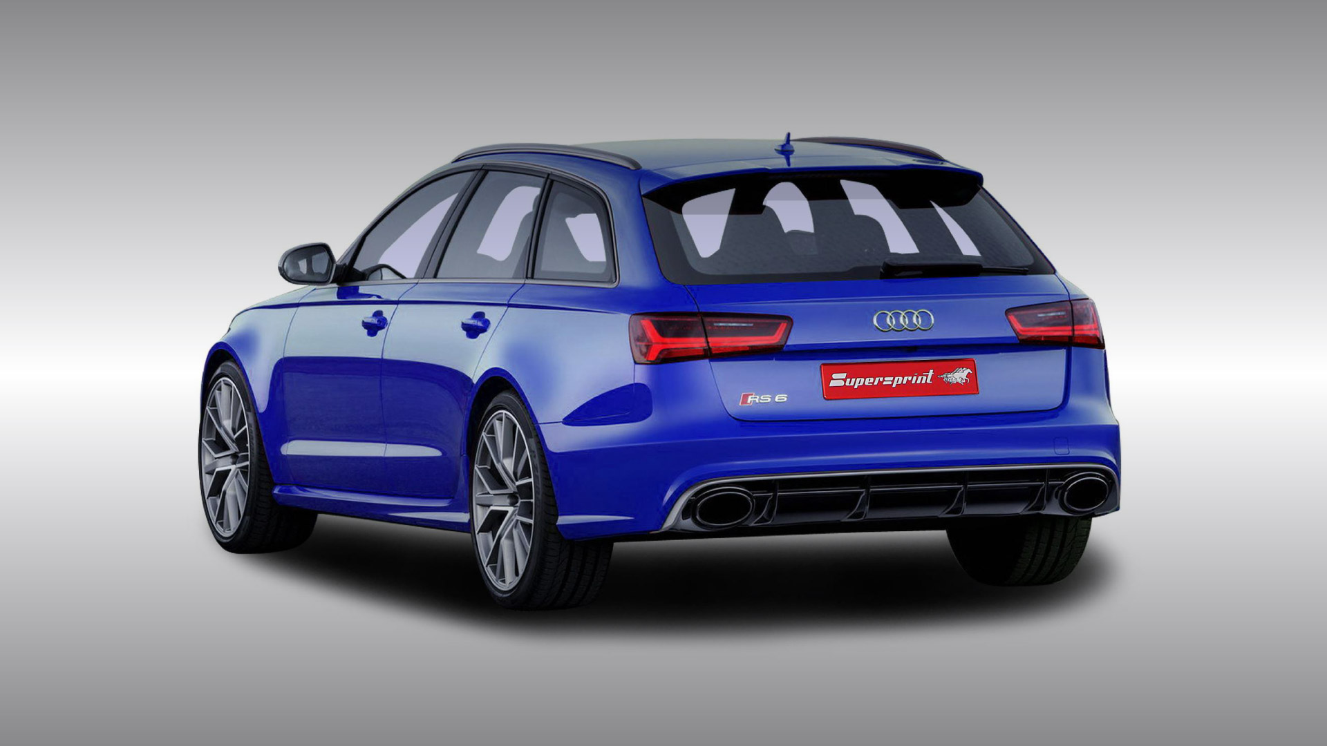 Supersprint Auspuff für AUDI RS6 C7 4G Performance Facelift (Limousine + Avant) 4.0 TFSi (605 PS) 2015 -> 2018