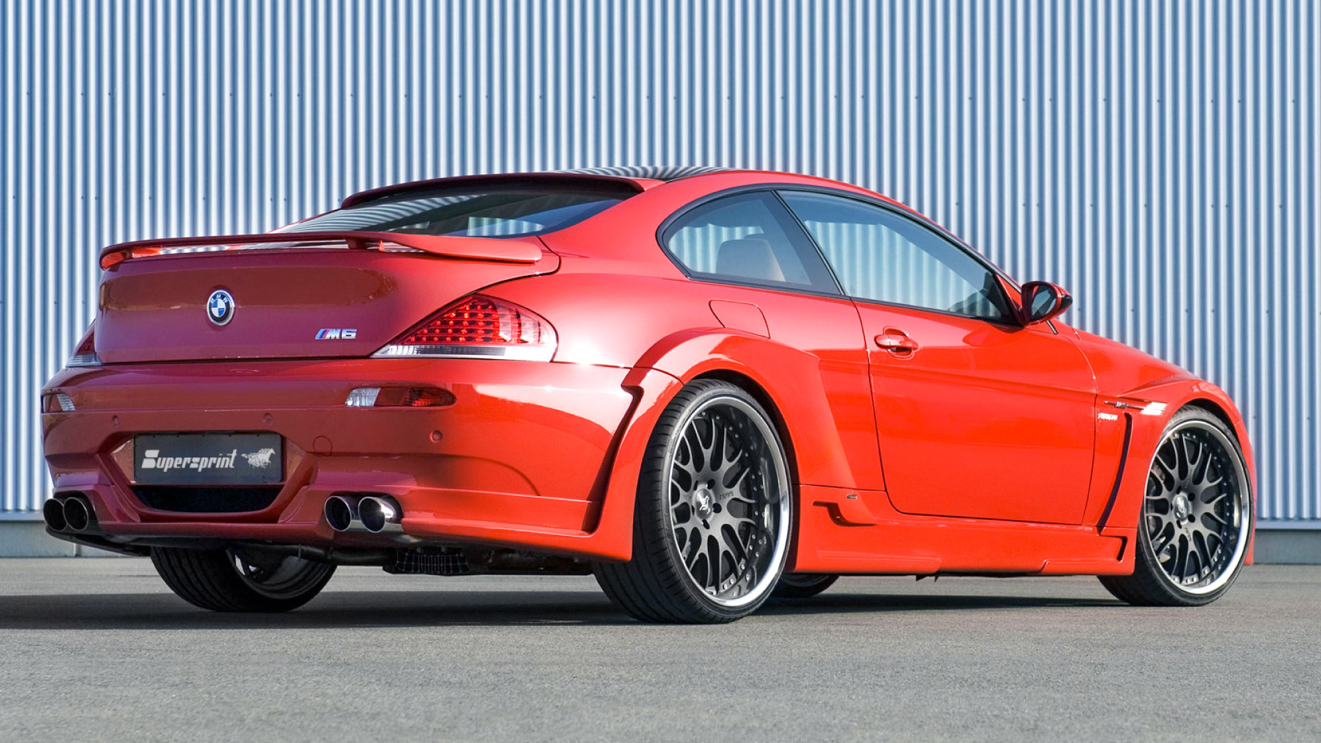Supersprint Auspuff für BMW E63 Coupè M6 5.0i V10 '05 ->