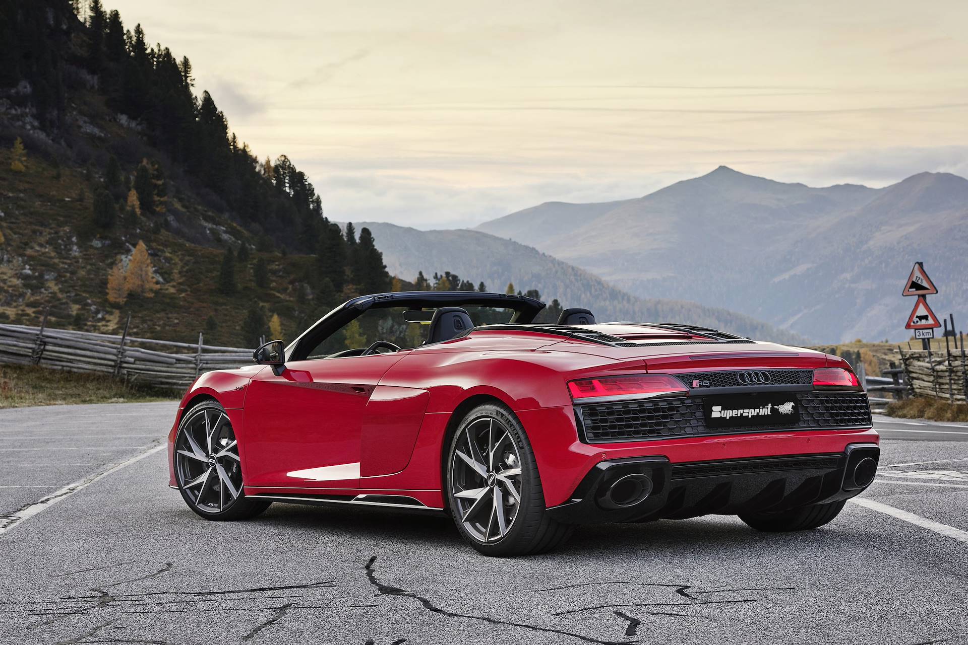 Supersprint Auspuff für AUDI R8 Spyder V10 RWD 5.2 FSI (USA Modelle - 570 PS) 2020 ->