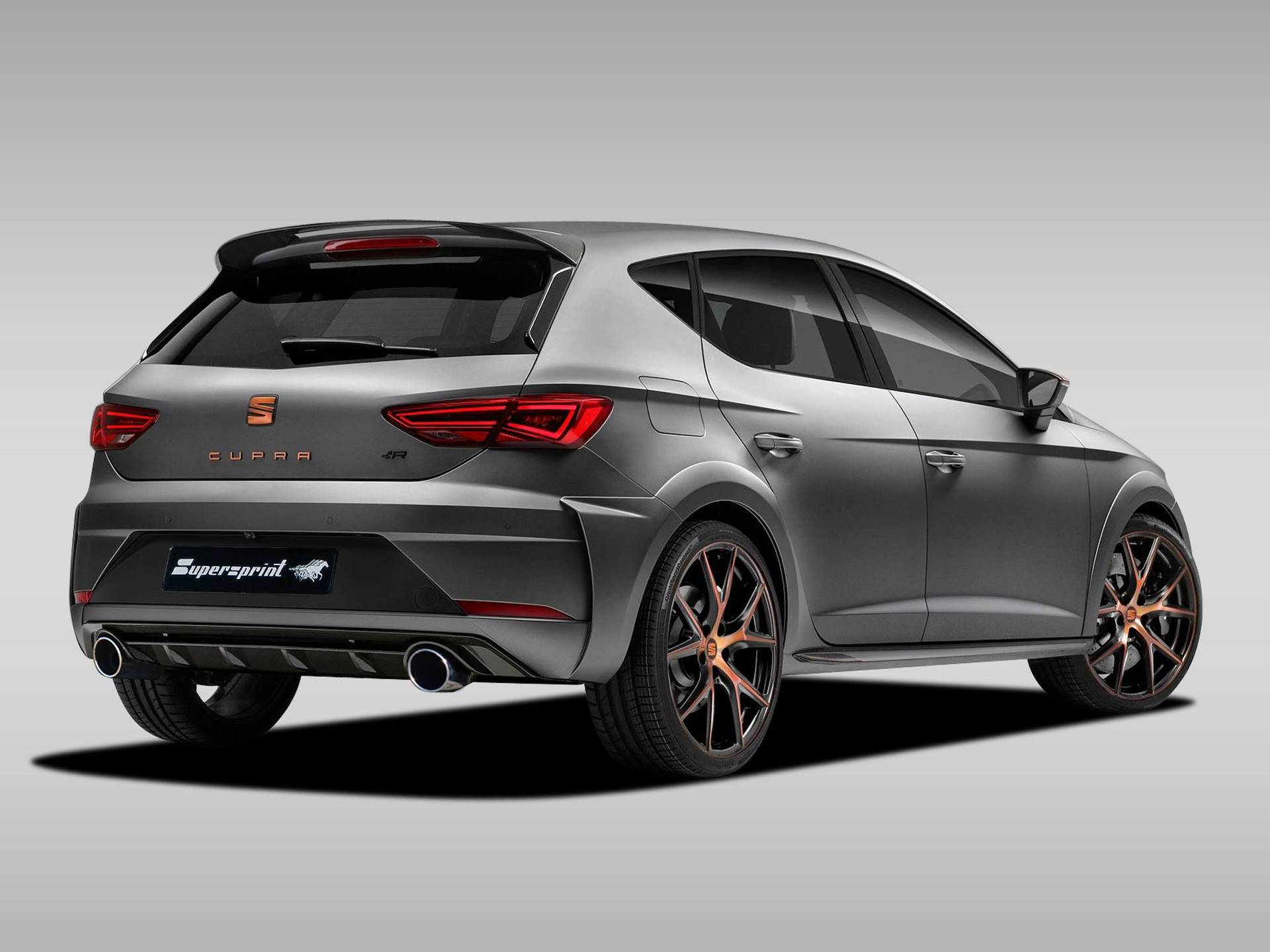 Supersprint Auspuff für SEAT LEON 5F Cupra R 2.0 TSI (310 PS) 2018 ->