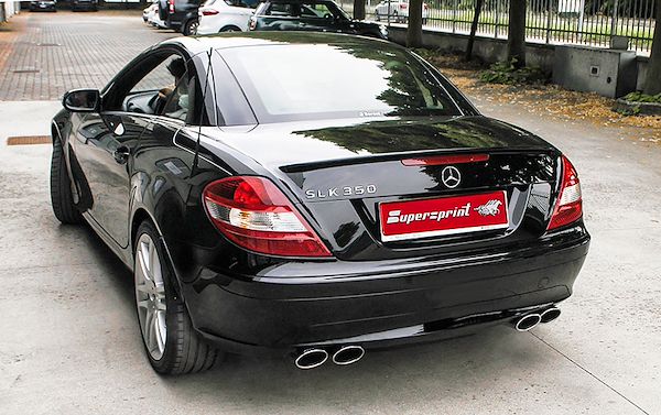 MERCEDES SLK R171 – STELLA ANCORA PIU’ BRILLANTE CON SUPERSPRINT