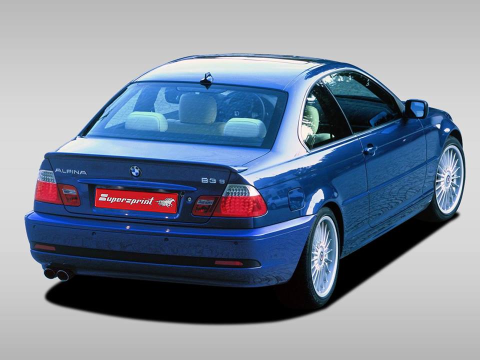 Supersprint Auspuff für ALPINA B3 S (E46) 3.3i 2003 -> 2005