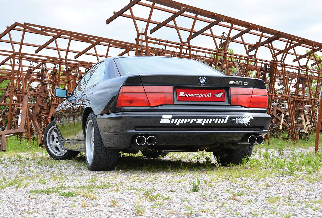 Supersprint Auspuff für BMW E31 840Ci V8 (M62) '95 -> '99