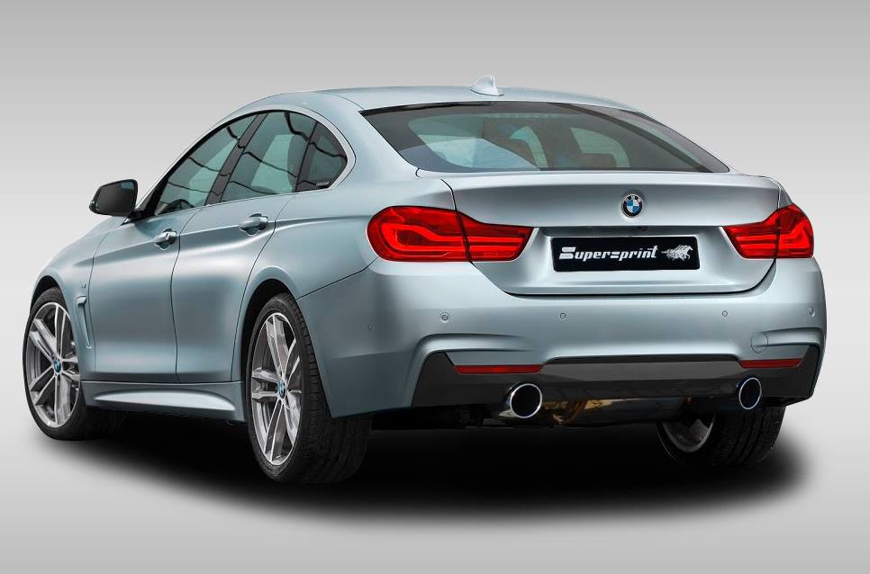 Supersprint Auspuff für BMW F36 LCI Gran Coupè 440iX (326 PS) 2015 ->