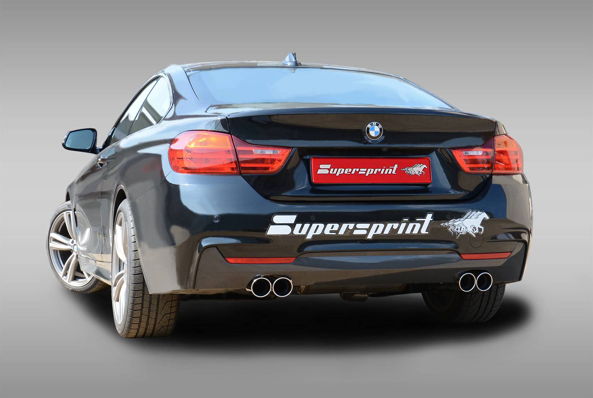 Supersprint Auspuff für BMW F32 LCI Coupè 435dX (313 PS) 2016 -> (Ø76mm)