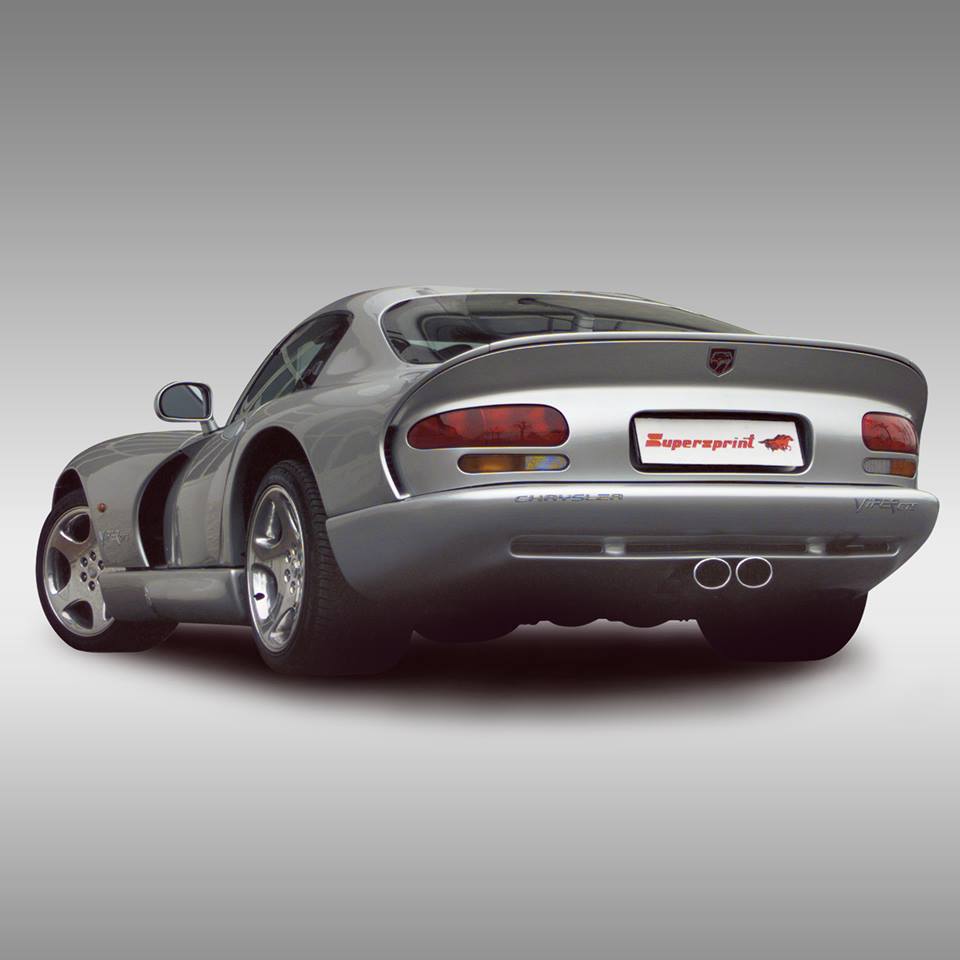 Supersprint Auspuff für VIPER GTS 8.0i V10 ' 96 -> ' 03