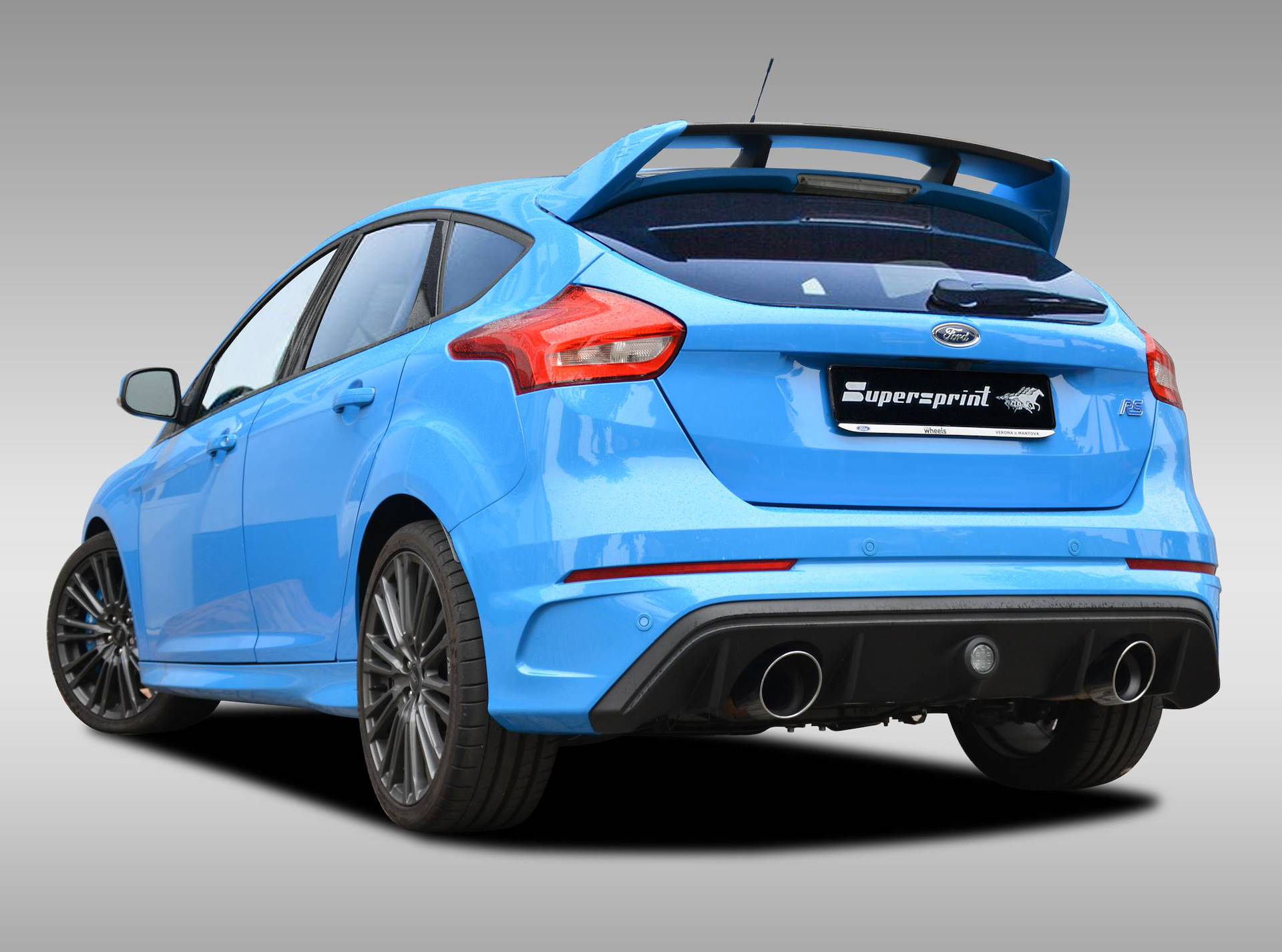 Supersprint Auspuff für FORD FOCUS RS 2.3i Turbo 4x4 (350 PS) 2015 ->