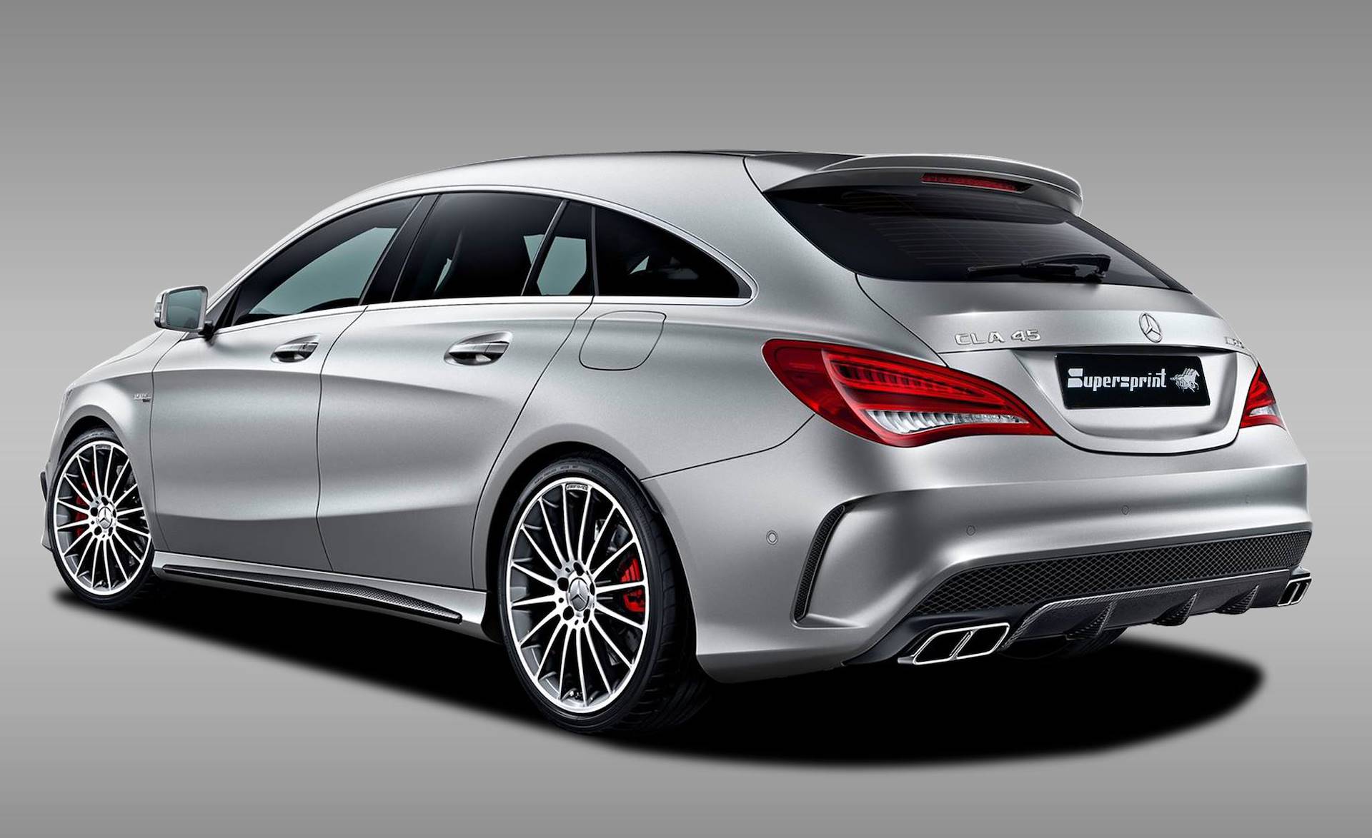 Supersprint Auspuff für MERCEDES X117 CLA 45 AMG Shooting Brake (381 PS) 2015 ->