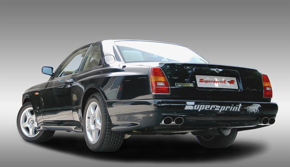 Supersprint Auspuff für BENTLEY CONTINENTAL T Coupè 6.8i V8 Turbo (Mulliner) '98 -> '03