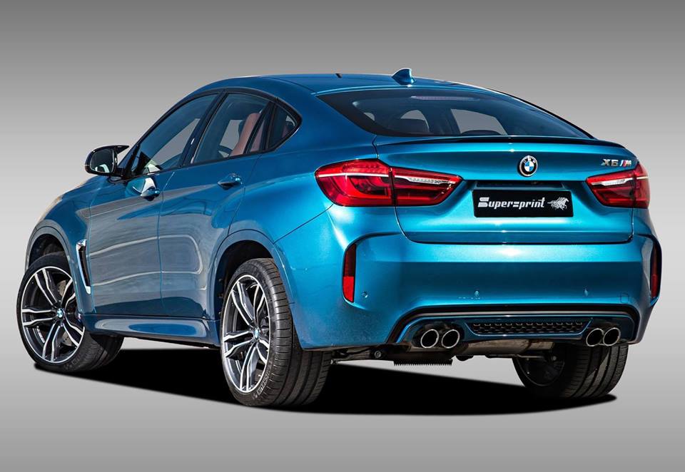 Supersprint Auspuff für BMW F86 X6 M V8 Bi-Turbo (575 PS) 2014 ->