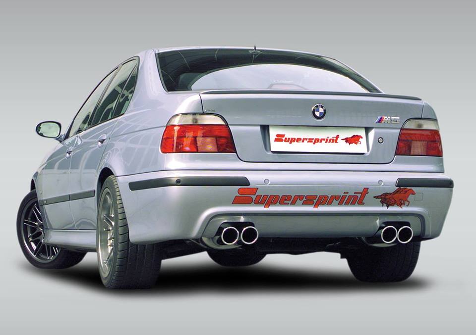 Supersprint Auspuff für BMW E39 M5 5.0 V8 '98 -> '04