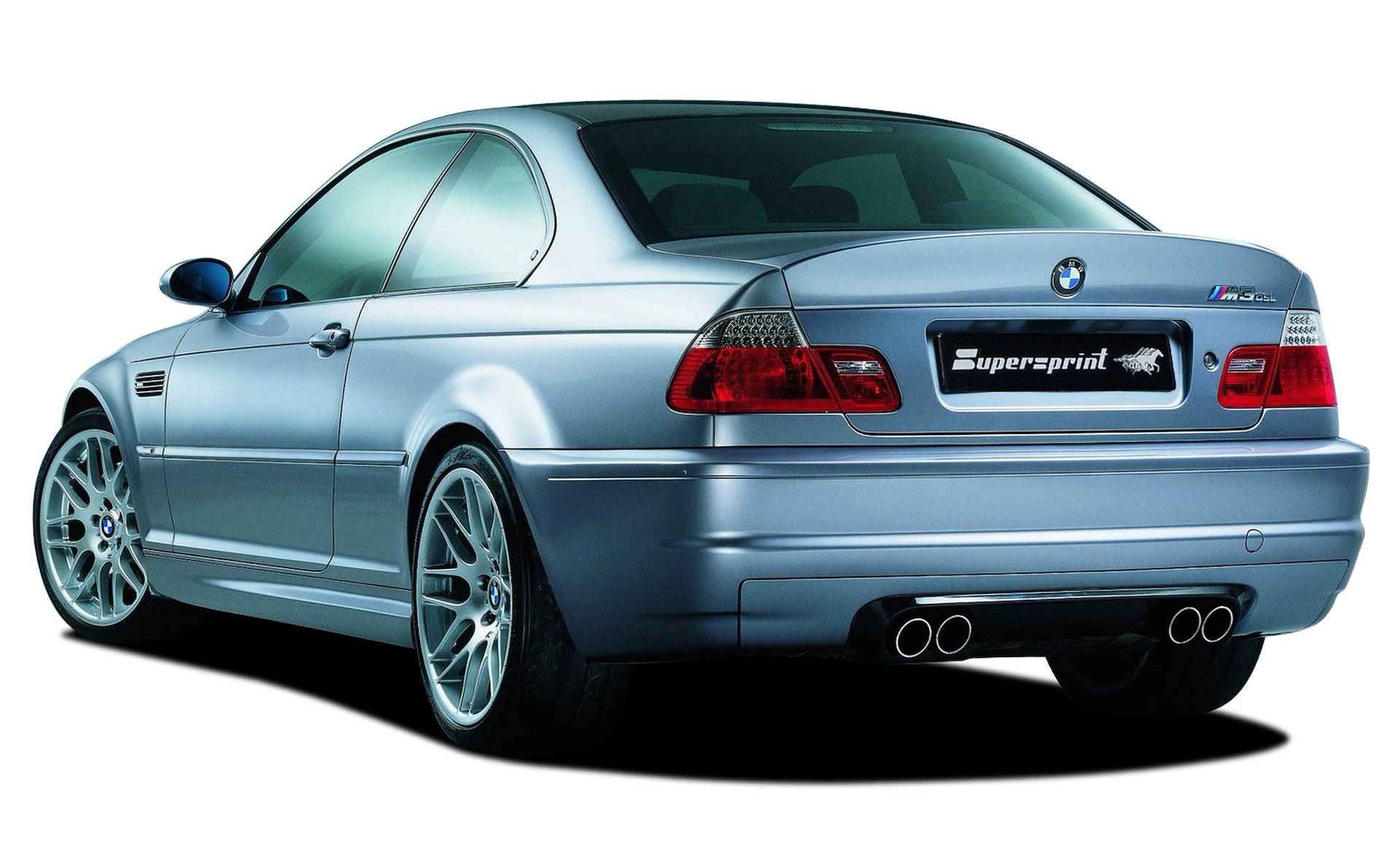 Supersprint Auspuff für BMW E46 M3 CSL 3.2i ' 03 -> (Ø60mm)