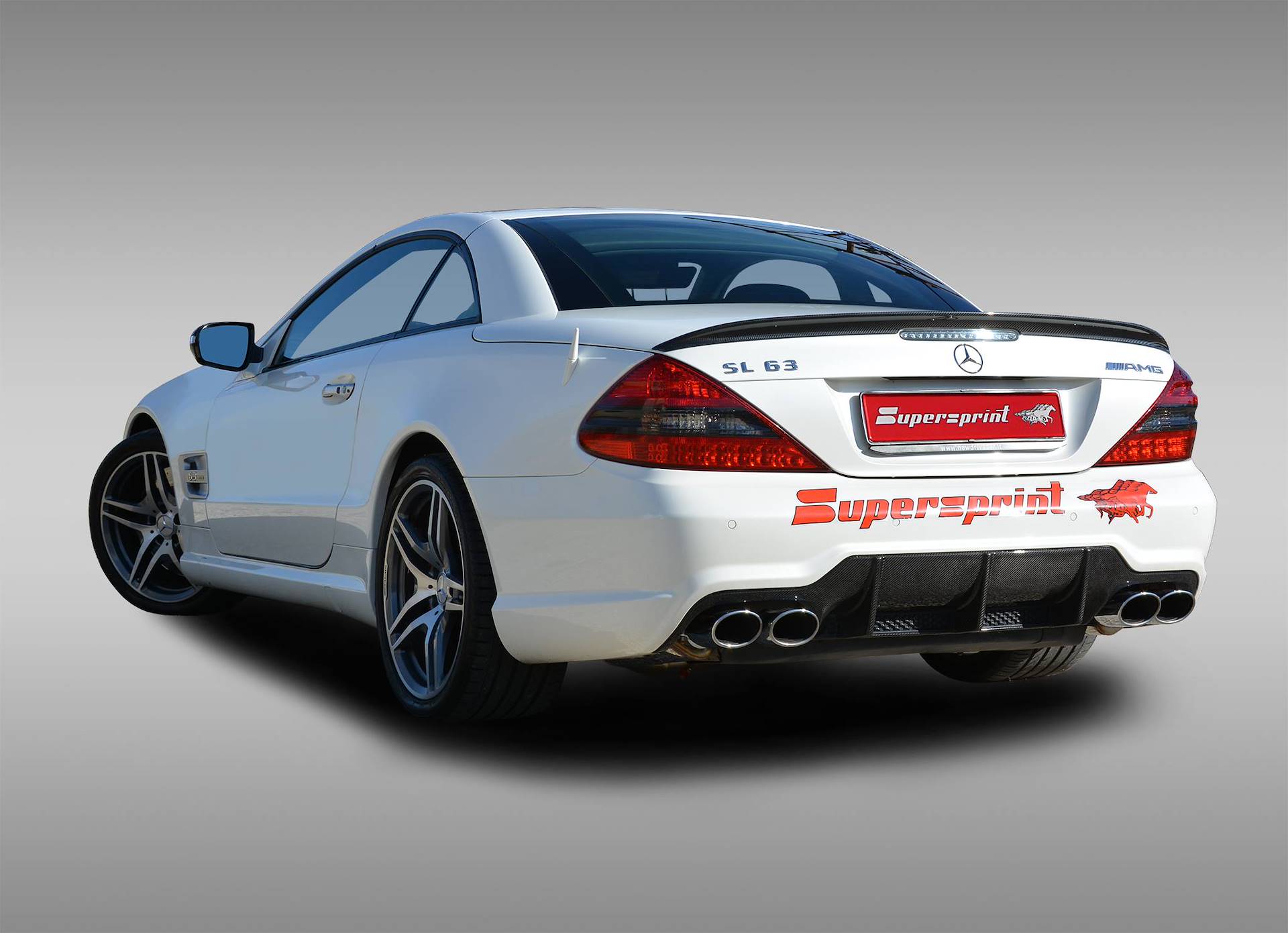Supersprint Auspuff für MERCEDES R230 SL 63 AMG V8 (M156 - 525 PS) '08 -> '11