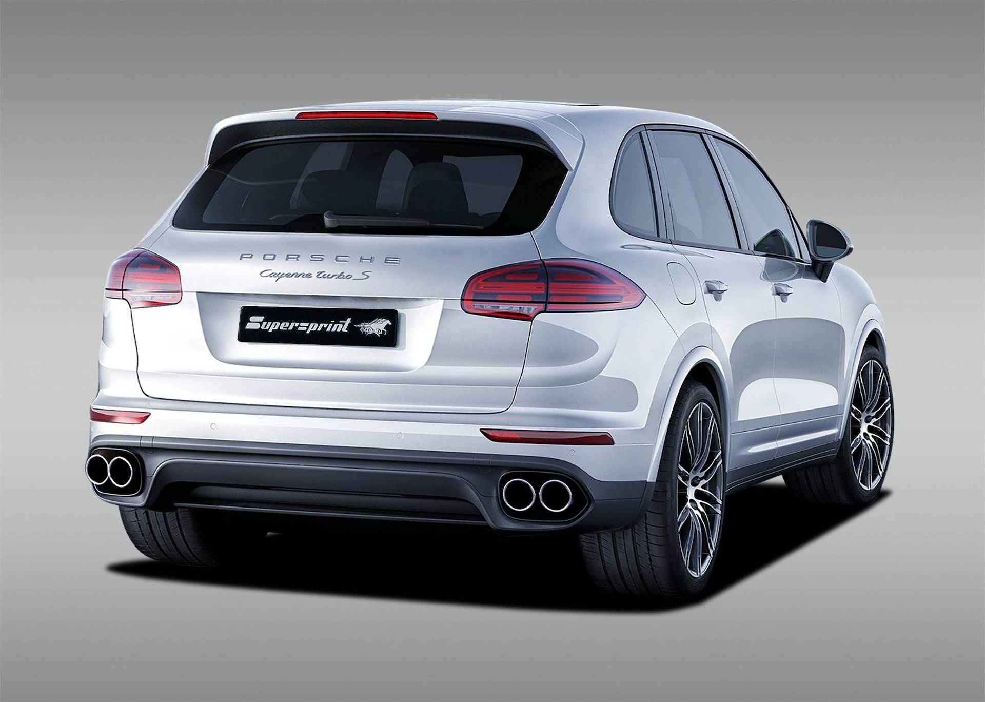 Supersprint Auspuff für PORSCHE 958 CAYENNE Turbo S 4.8i V8 (570 PS) 2014 ->