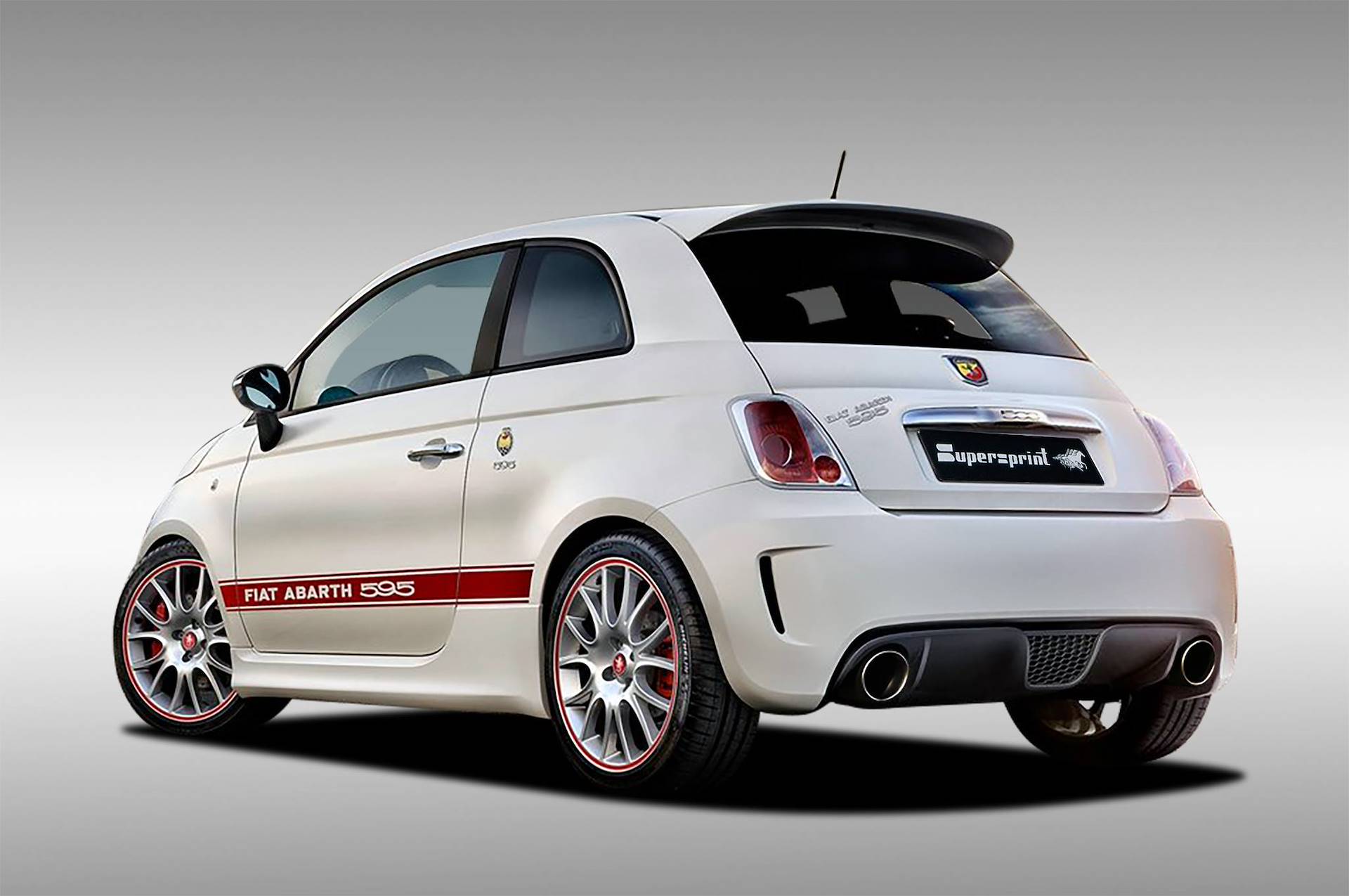 Supersprint Auspuff für 595 ABARTH 1.4T 50° Anniversario (180 PS) 2013
