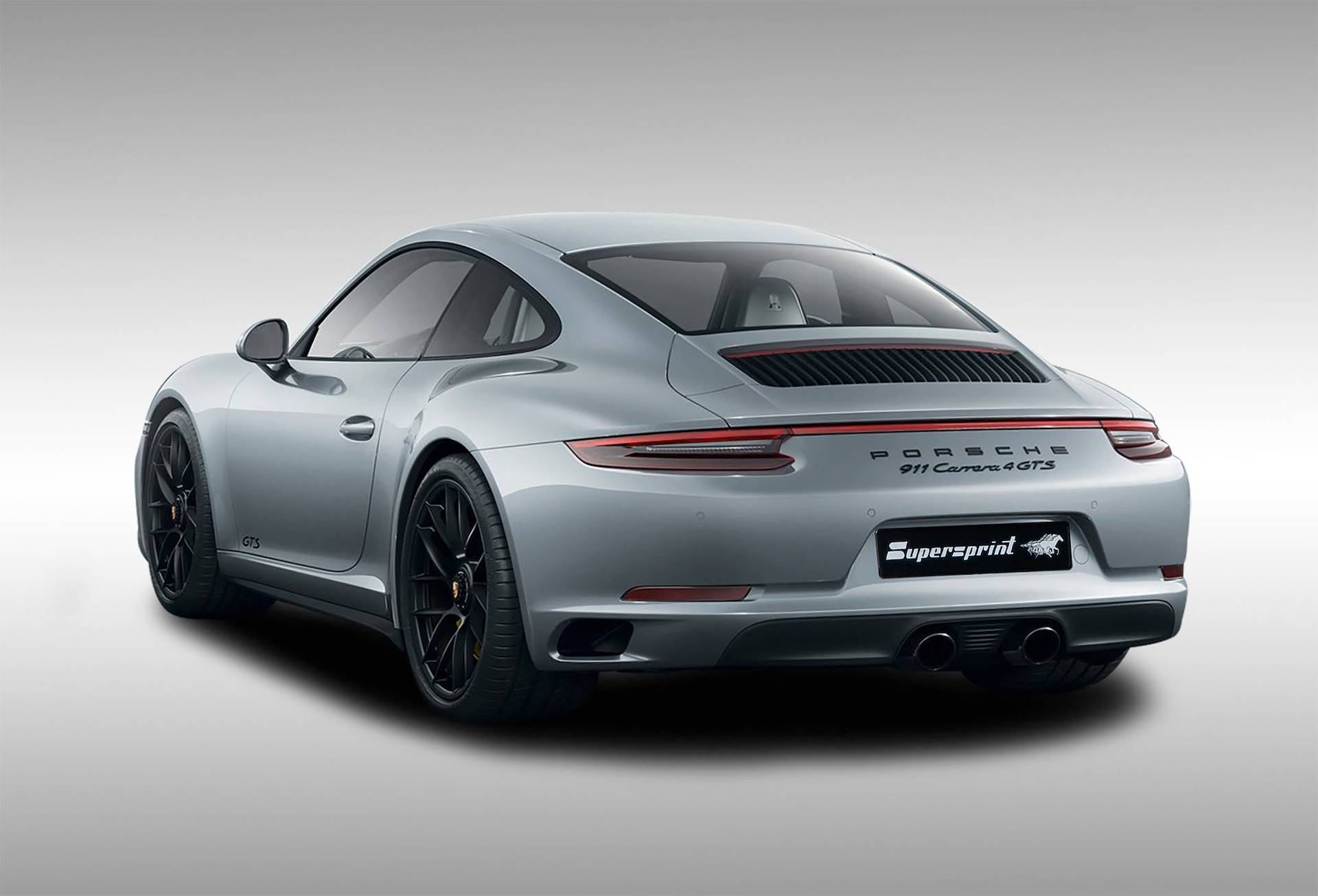 Supersprint Auspuff für PORSCHE 991 Carrera 4 GTS 3.0i Turbo (450 PS) 2017 -> (Std. Mid-Exhaust)