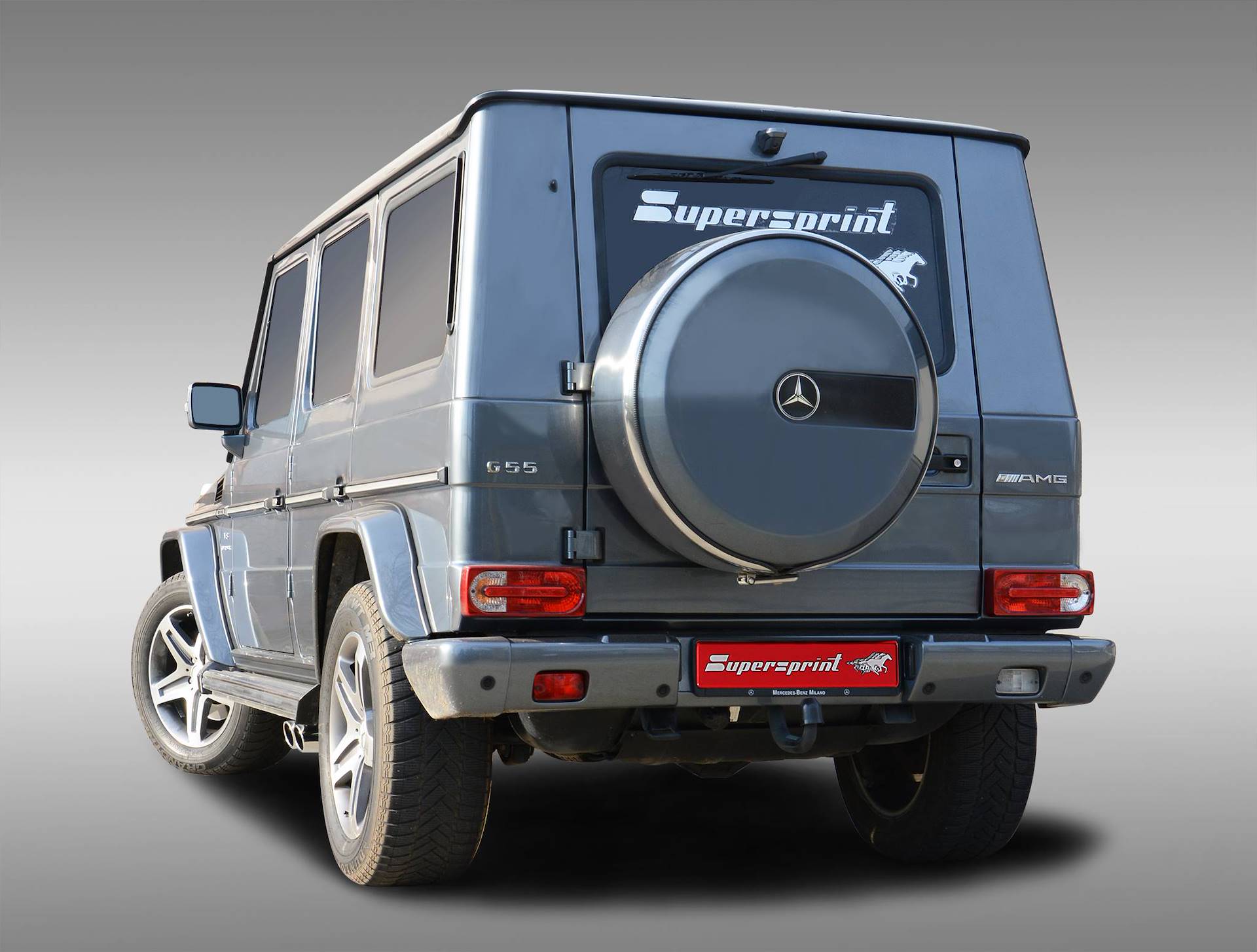 Supersprint Auspuff für MERCEDES W463 G55 AMG V8 Kompressor 2004 -> 2012