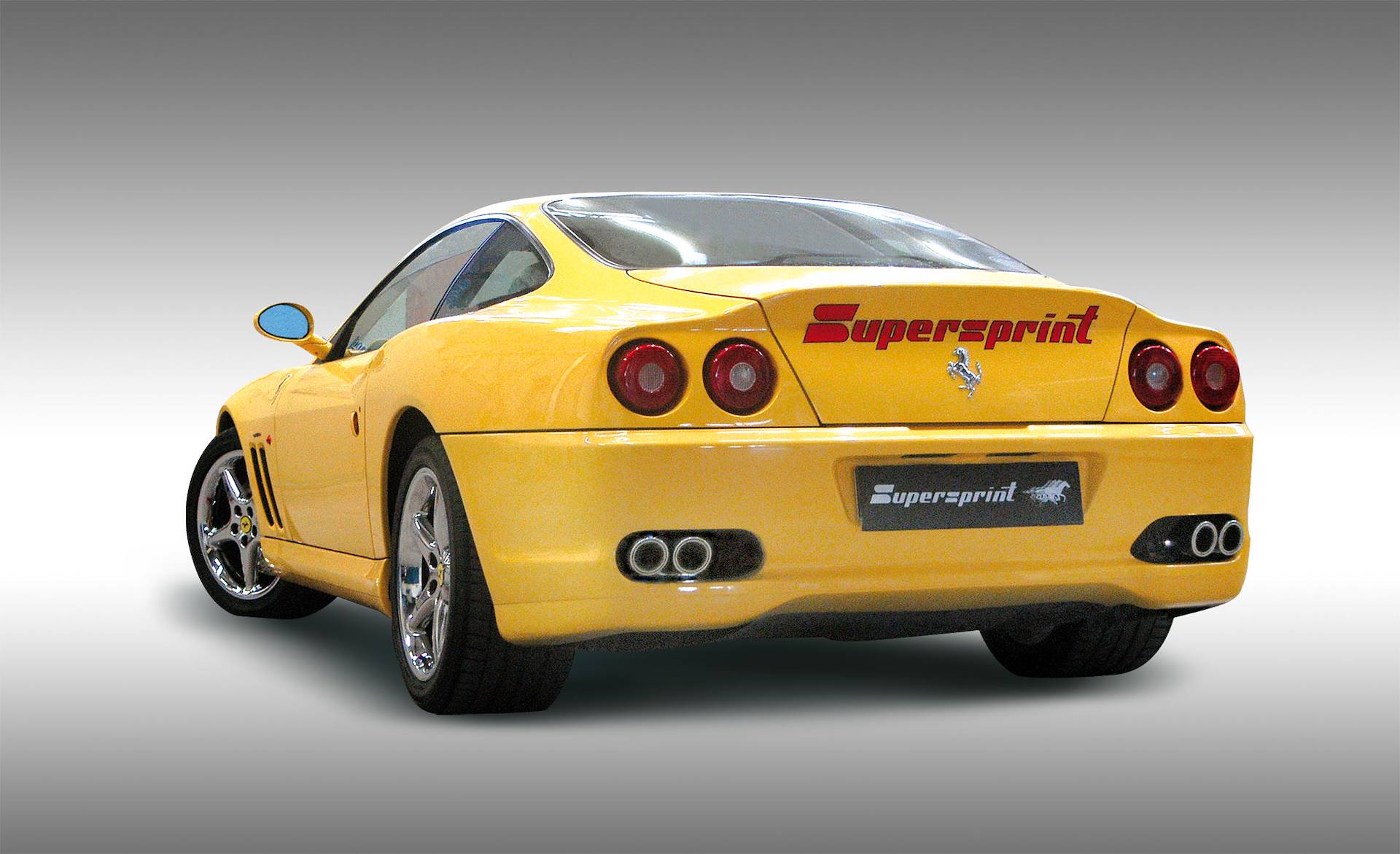Supersprint Auspuff für FERRARI 550 V12 Maranello (485 PS) '96 -> '02