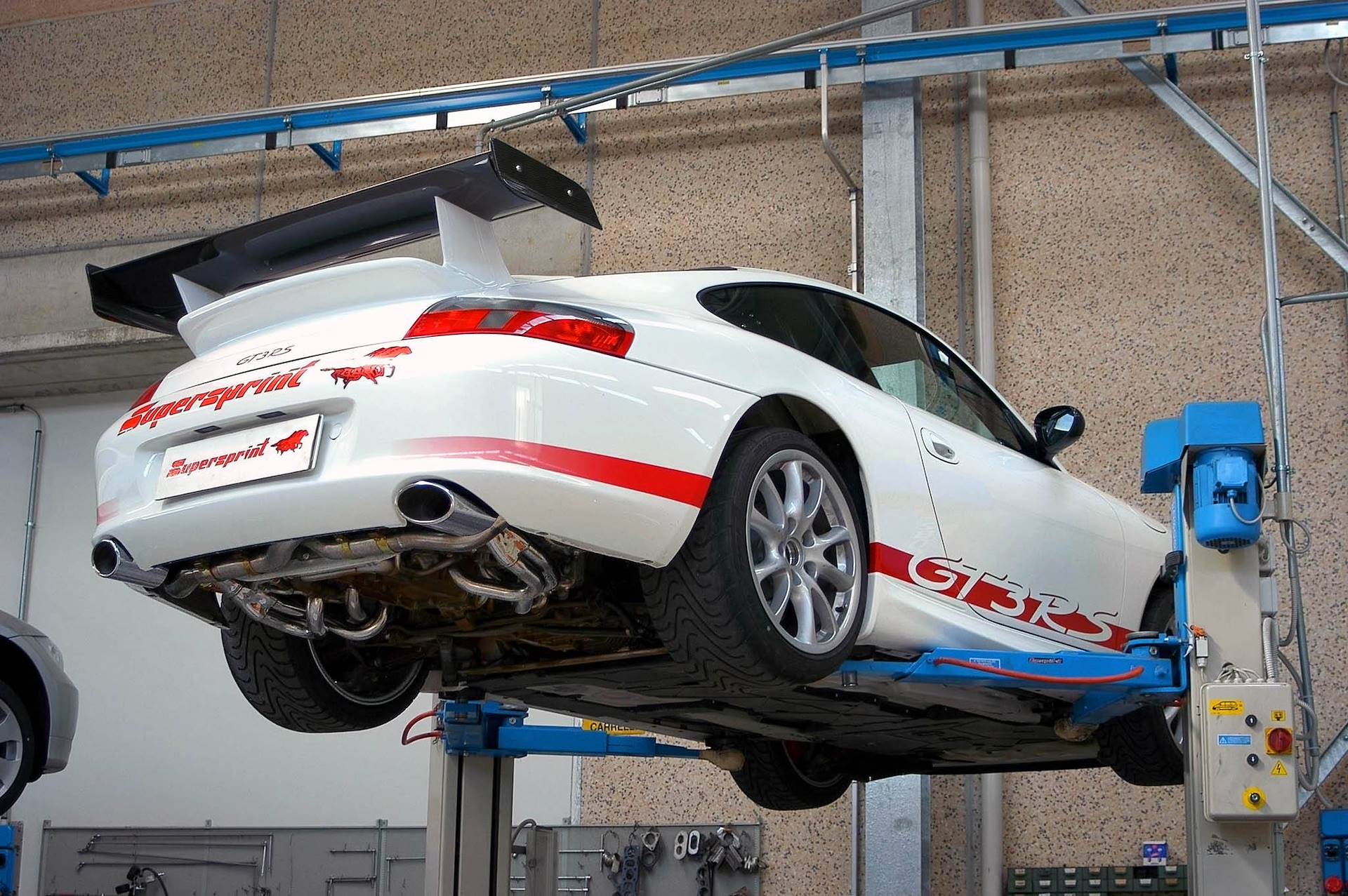 Supersprint Auspuff für PORSCHE 996 GT3 3.6i RS (381 PS) ' 02 ->' 04