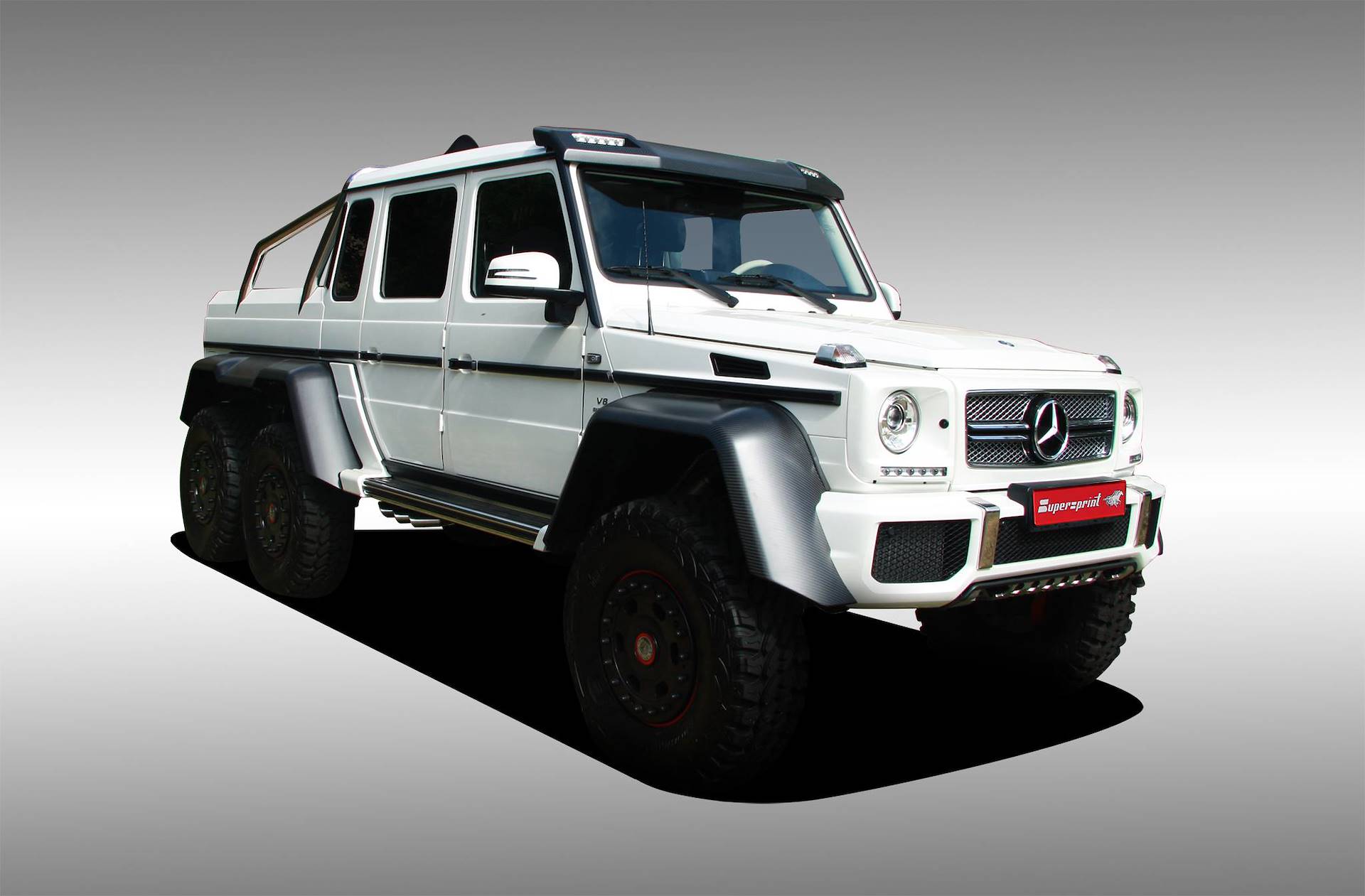 Supersprint Auspuff für MERCEDES W463 G63 AMG 6x6 V8 5.5l Bi-Turbo 2014 -> 2015