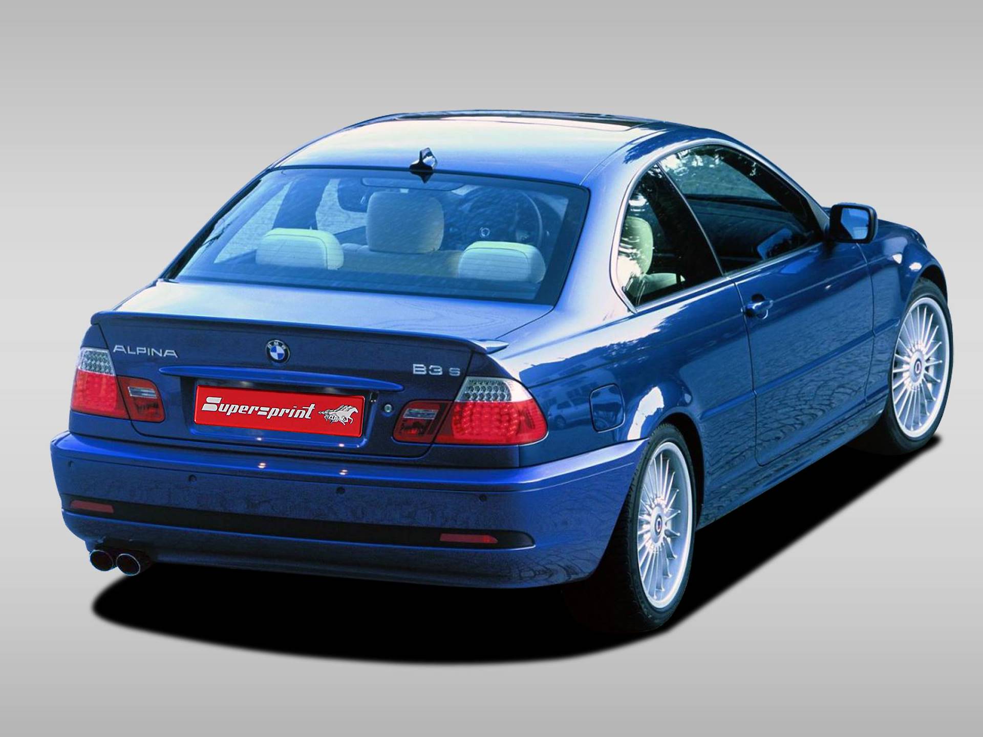 Supersprint Auspuff für ALPINA B3 S (E46) 3.3i 2003 -> 2005