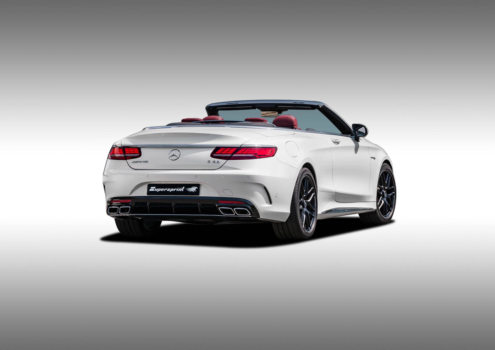 Supersprint Auspuff für MERCEDES A217 S 63 AMG 4-Matic 5.5i V8 Bi-Turbo (M157 - 585 PS) 2016 -> 2017 (mit klappe)