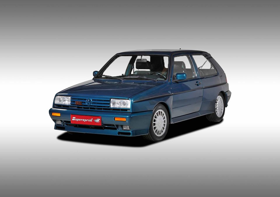 Supersprint Auspuff für VW GOLF II RALLYE 4x4 1.8 G60 '88 -> '91