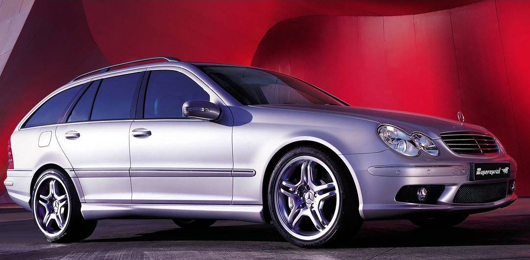 Supersprint Auspuff für MERCEDES W203 C 55 AMG V8 (367 PS)  ' 04 -> '07