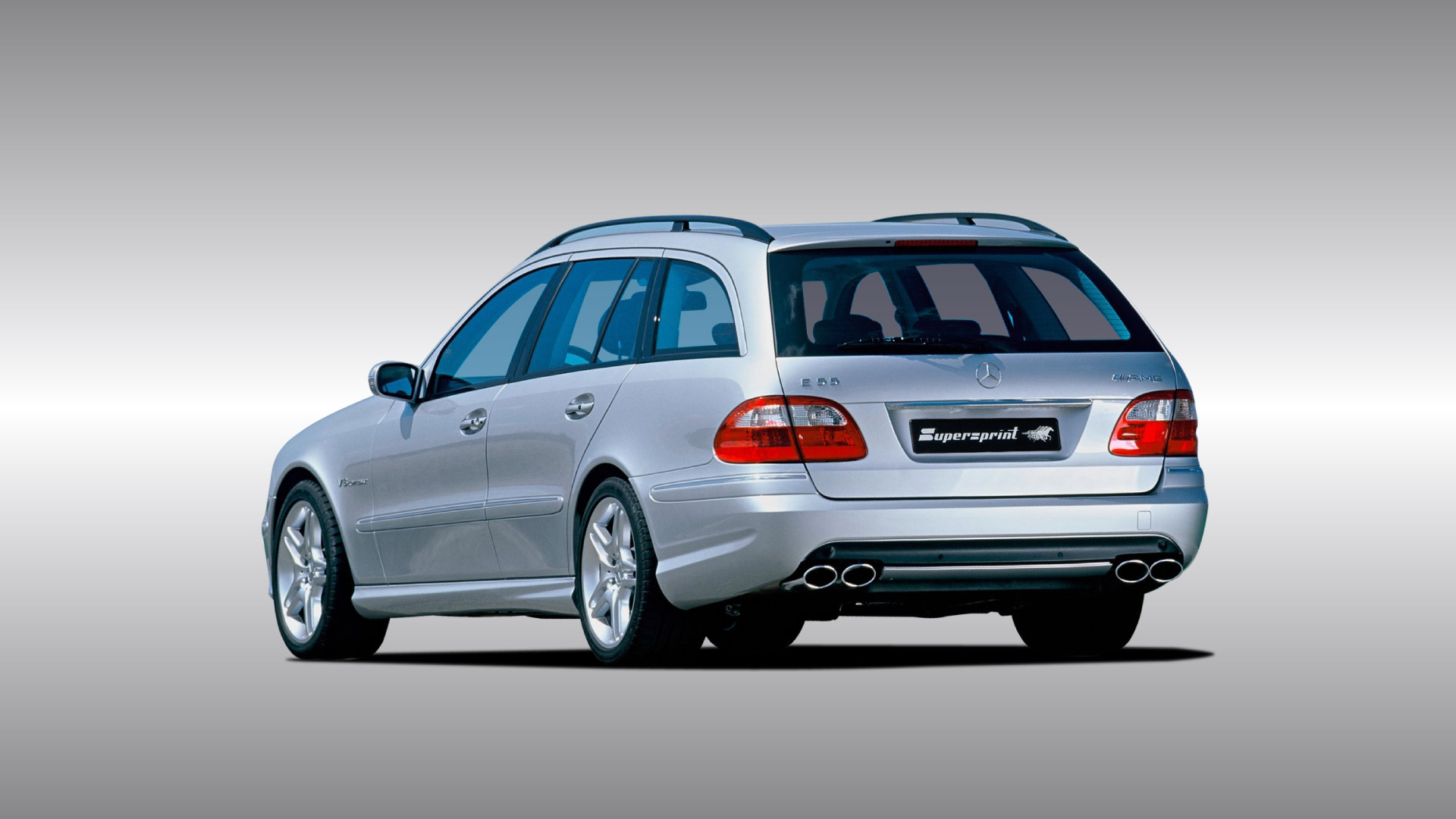 Supersprint Auspuff für MERCEDES W211 E 55 AMG V8 Kompressor (M113 - 5.5L - 476 PS) '02 -> '06