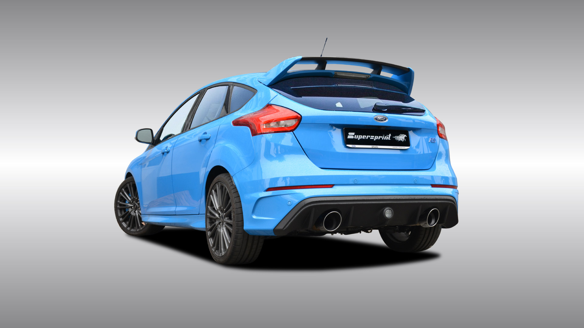 Supersprint Auspuff für FORD FOCUS RS 2.3i Turbo 4x4 (350 PS) 2015 -> 2018