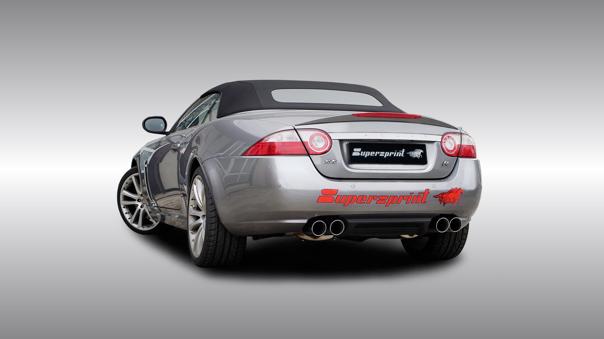 Supersprint Auspuff für JAGUAR XKR Coupè / Cabrio 4.2i V8 Supercharged (416 PS) '06 -> '08
