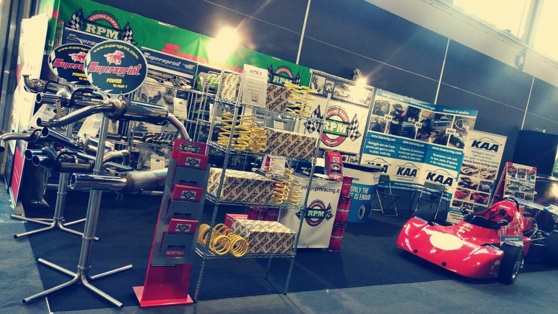 Supersprint with RPM at Padova Auto Classica 2021