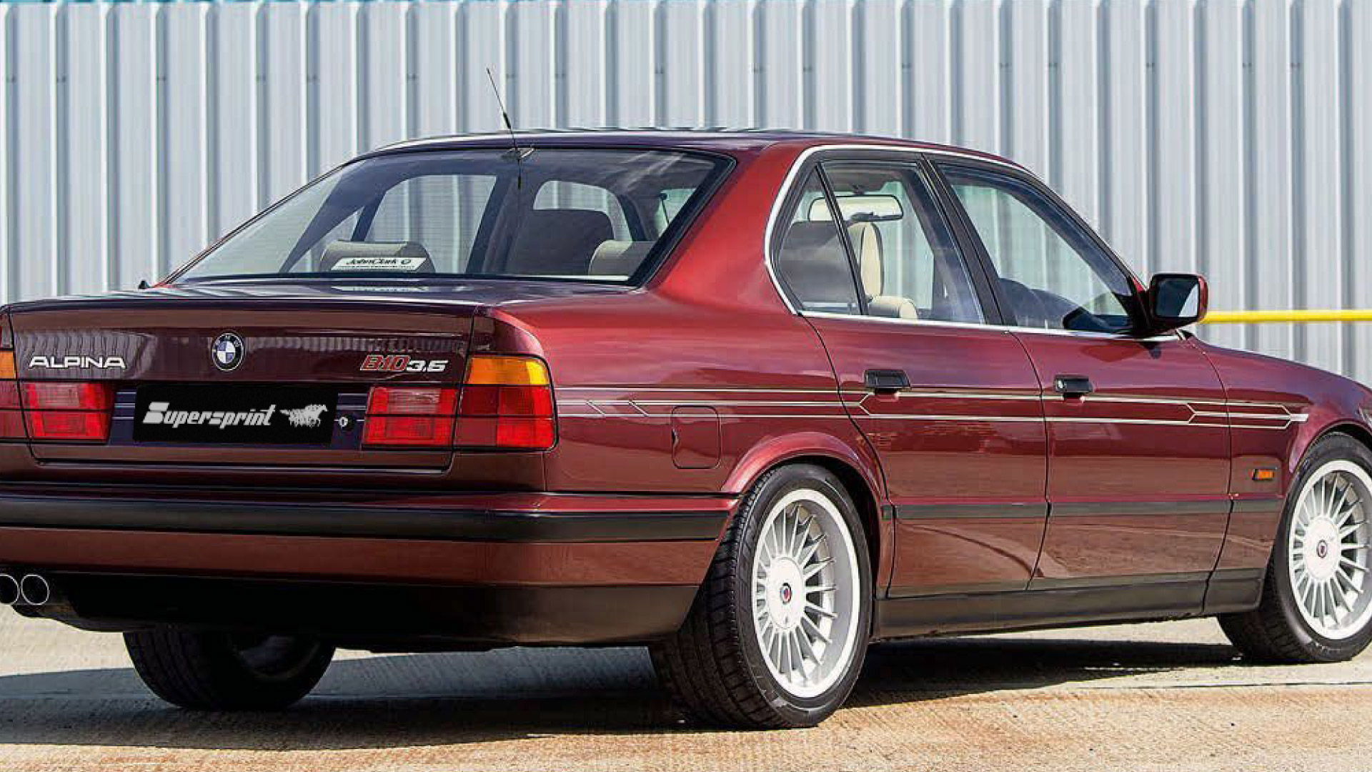 Supersprint Auspuff für ALPINA B10 (E34 Limousine + Touring) 3.5/1 (6 Zyl.) ' 88 -> ' 92
