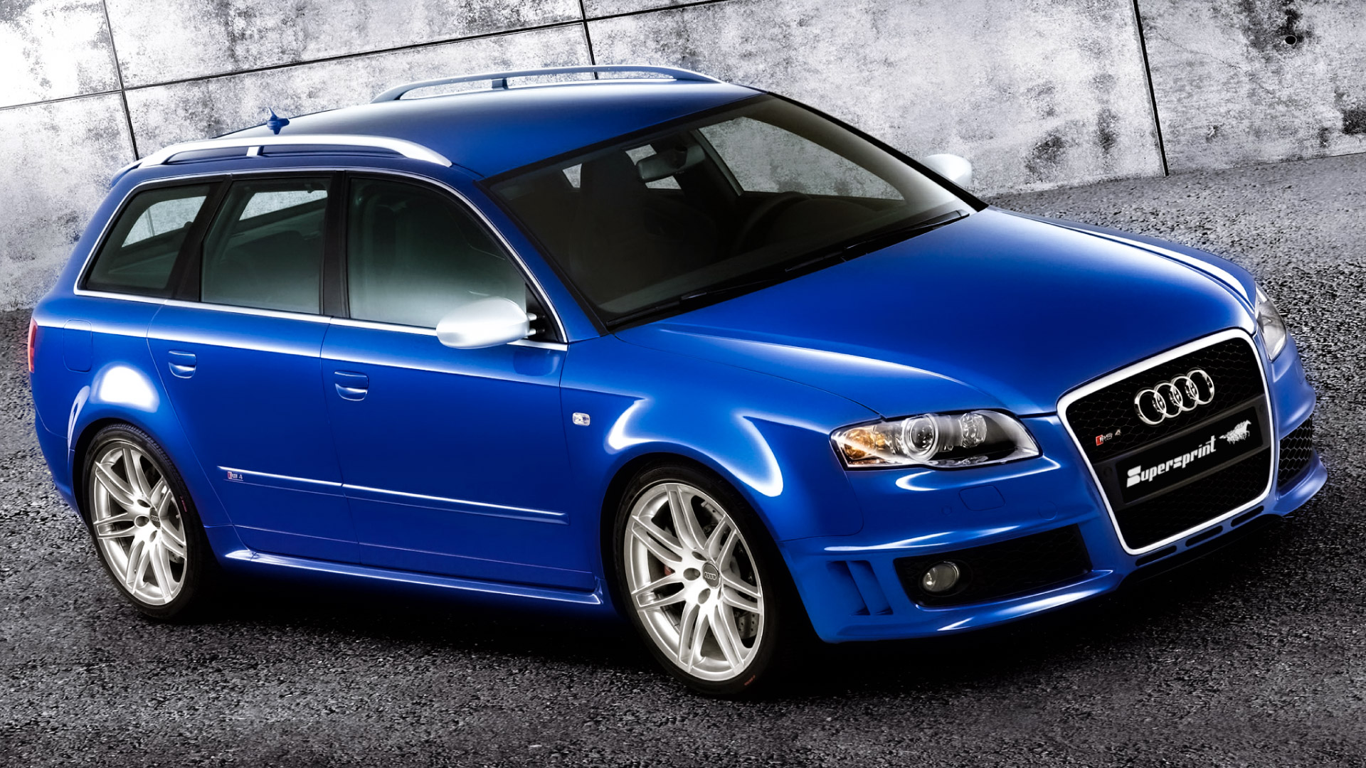 Supersprint Auspuff für AUDI RS4 QUATTRO (Limousine + Avant) 4.2i V8 (420 PS) '06 -> '08 Supercharger conversion