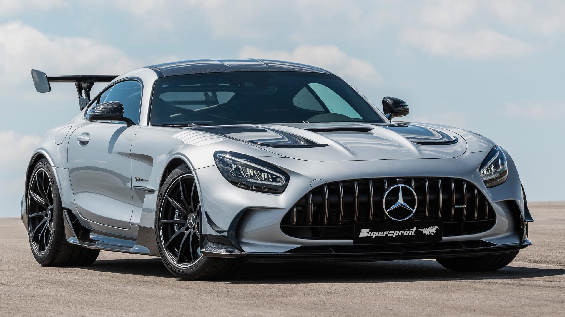 Impianto di scarico per MERCEDES C190 AMG GT Black Series 4.0i V8 Bi-Turbo (730 Hp - Modelli con GPF) 2021 ->