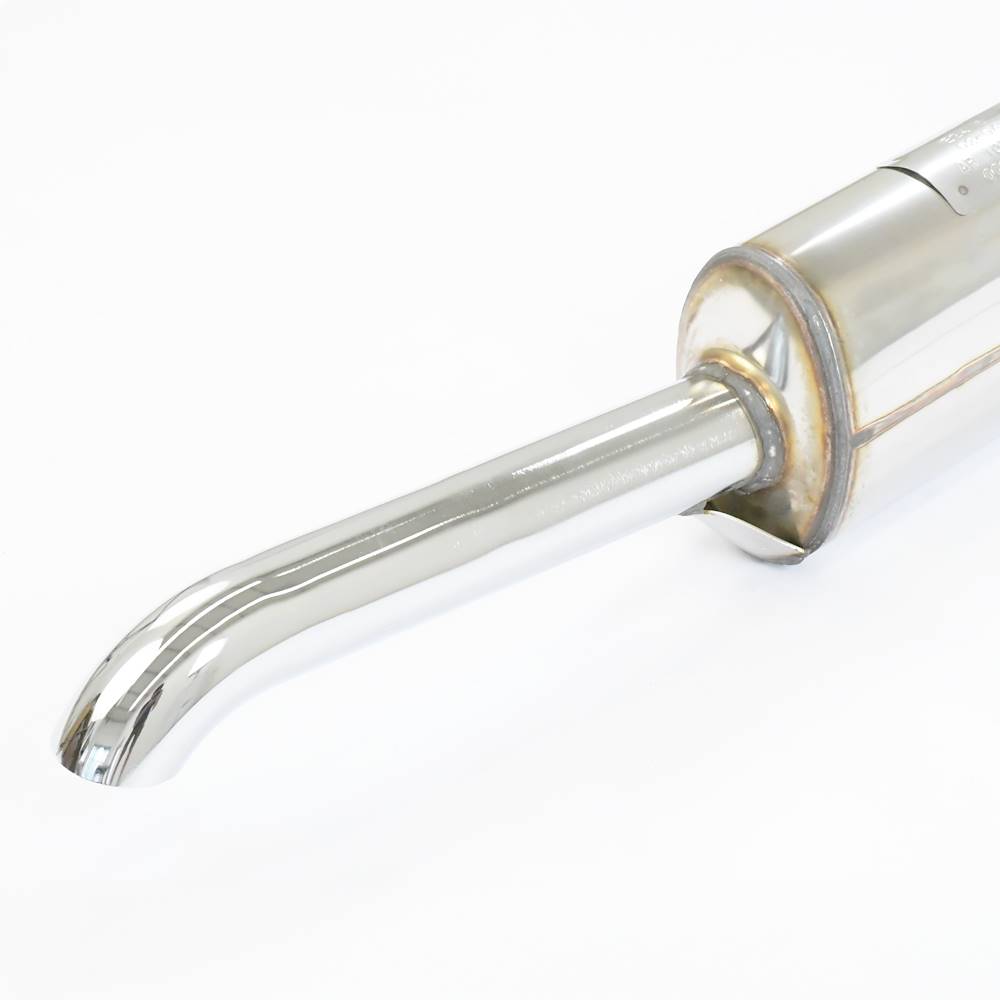 Rear exhaust 100% Stainless steel