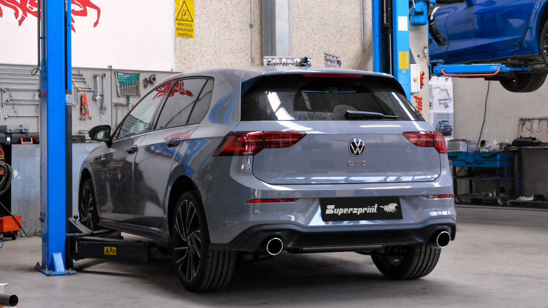 Supersprint Auspuff für VW GOLF VIII GTI 2.0 TSI (245 PS - Modelle mit GPF) 2020 ->