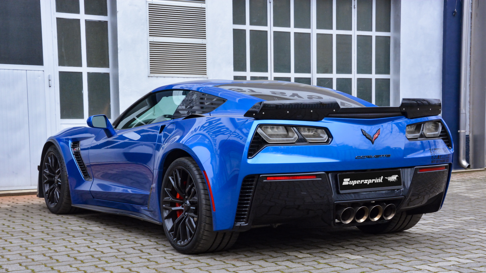 Supersprint Auspuff für CORVETTE C7 ZR1 Coupè / Convertible LT5 6.2L Supercharged (755 PS) '19 ->
