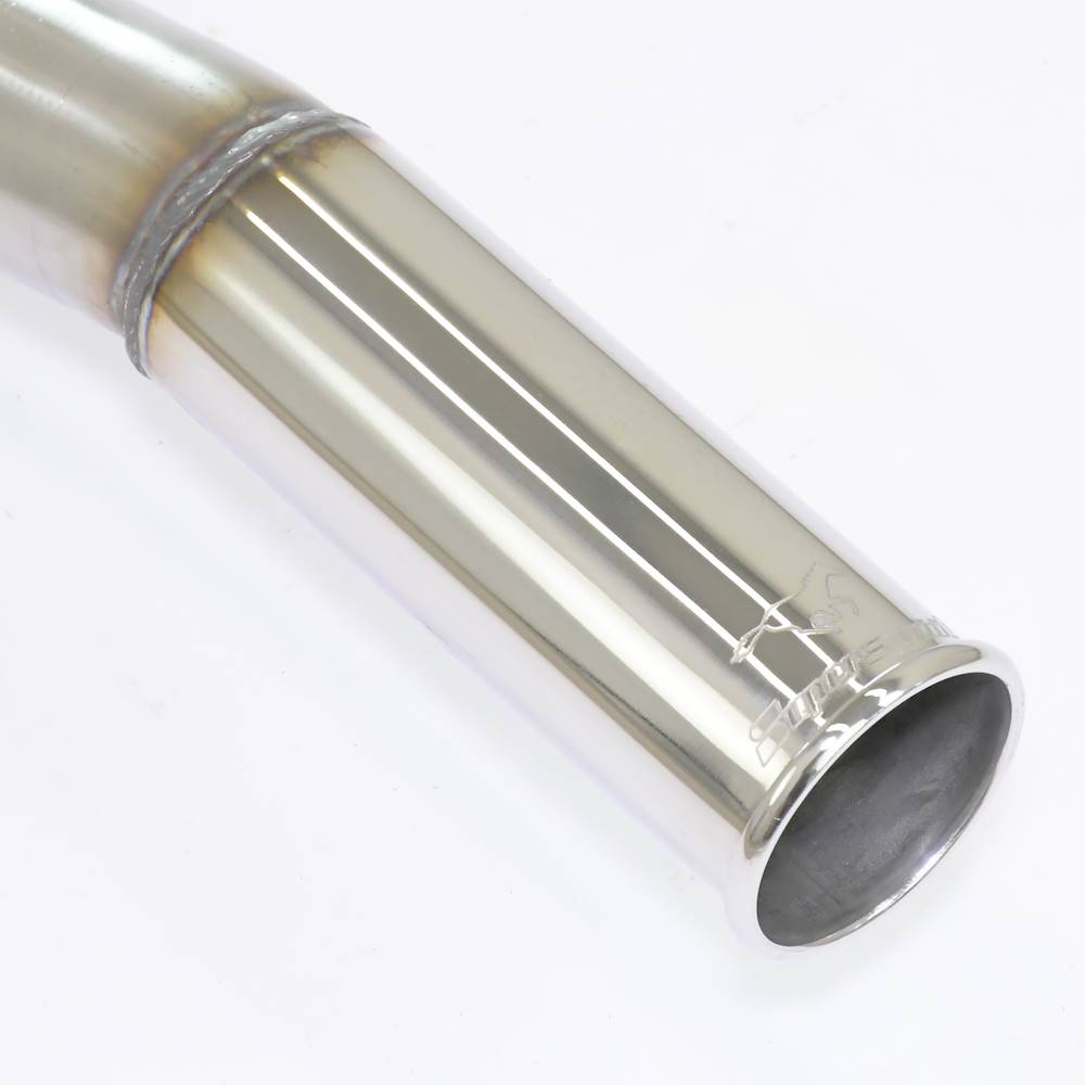 Rear exhaust O70 100% Stainless steel (right side exit)