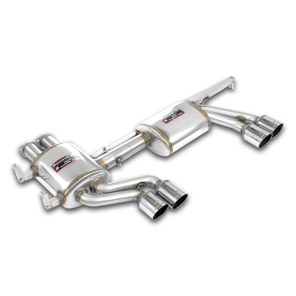 Rear muffler Right - Left RACING LIGHT <strong><span style=color:#ea0000;>-13,0 Kg</span></strong>