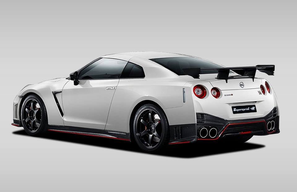 Supersprint Auspuff für NISSAN GT-R NISMO 3.8 V6 Bi-Turbo (600 PS) 2014 ->