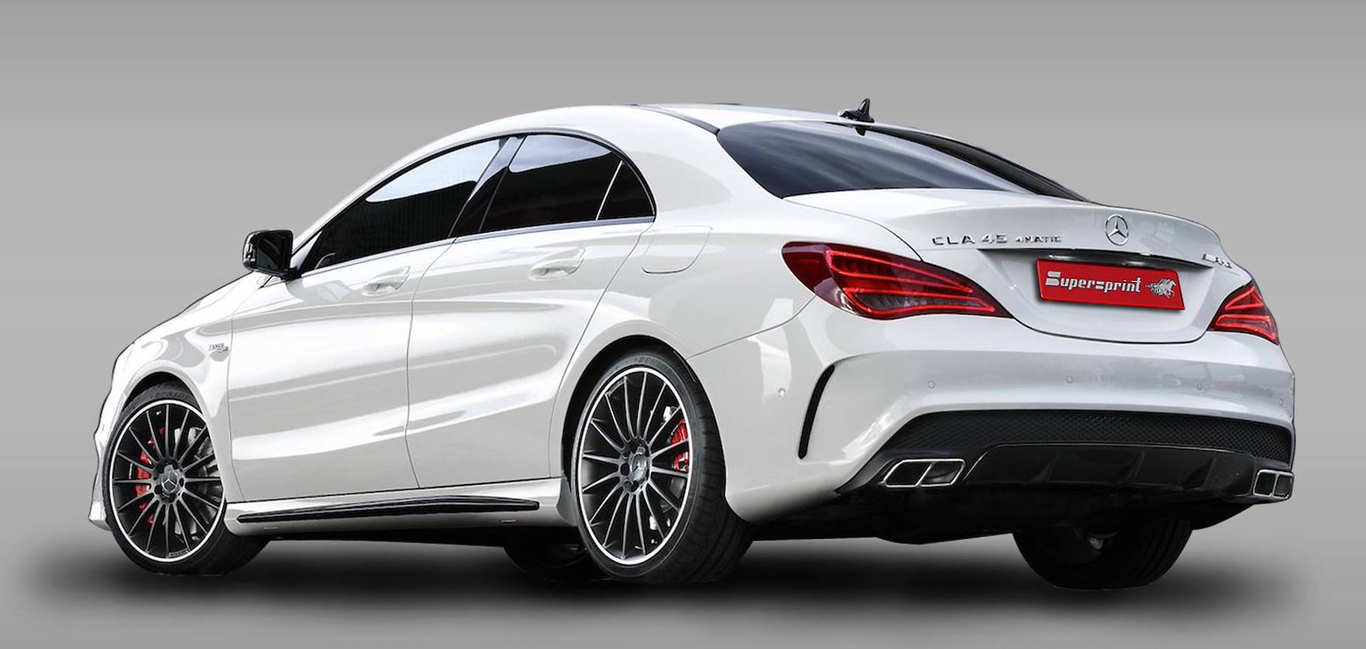 Supersprint Auspuff für MERCEDES C117 CLA 45 AMG (381 PS) 2015 ->
