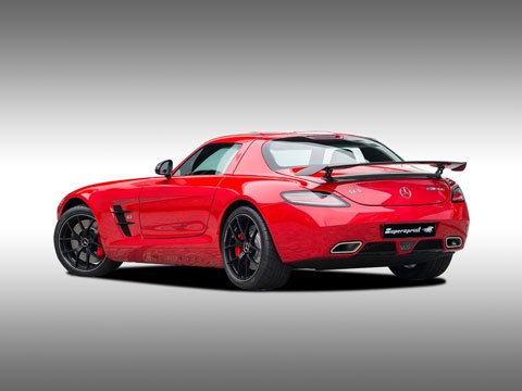 Supersprint Auspuff für MERCEDES C197 SLS AMG GT Final Edition Roadster 6.3i V8 (591 PS) 2014 ->
